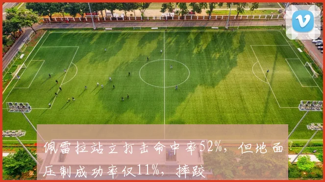 佩雷拉站立打击命中率52%，但地面压制成功率仅11%，摔跤